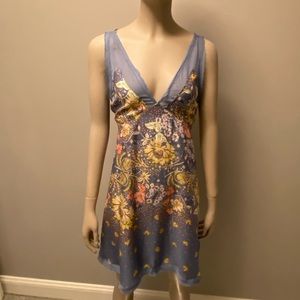 Free People Flowy Light Blue Dress